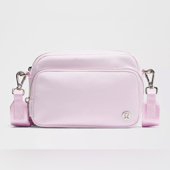 lululemon athletica Handbags - Lululemon Everywhere Crossbody Bag in Pink Organza| 2 L